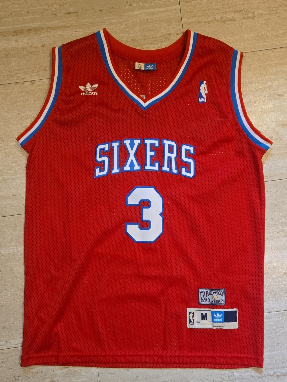 Adidas Allen Iverson "The Answer" Red Jersey